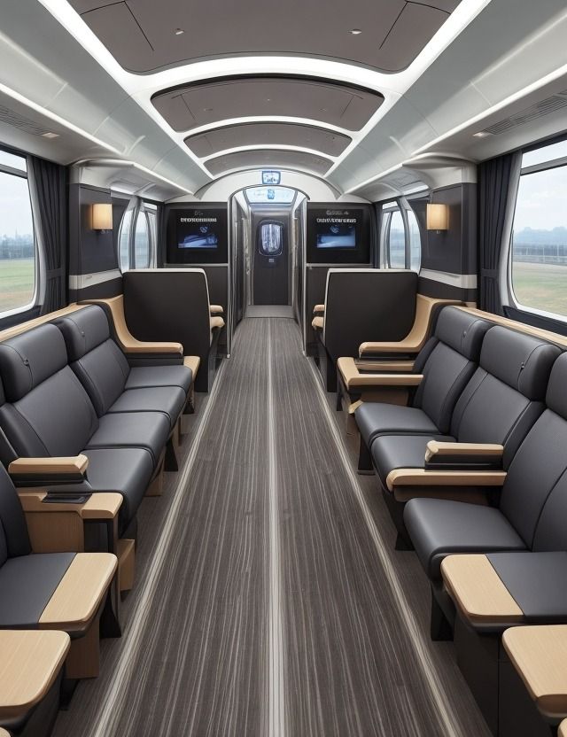 Traitement ignifuge de banquette d'un train