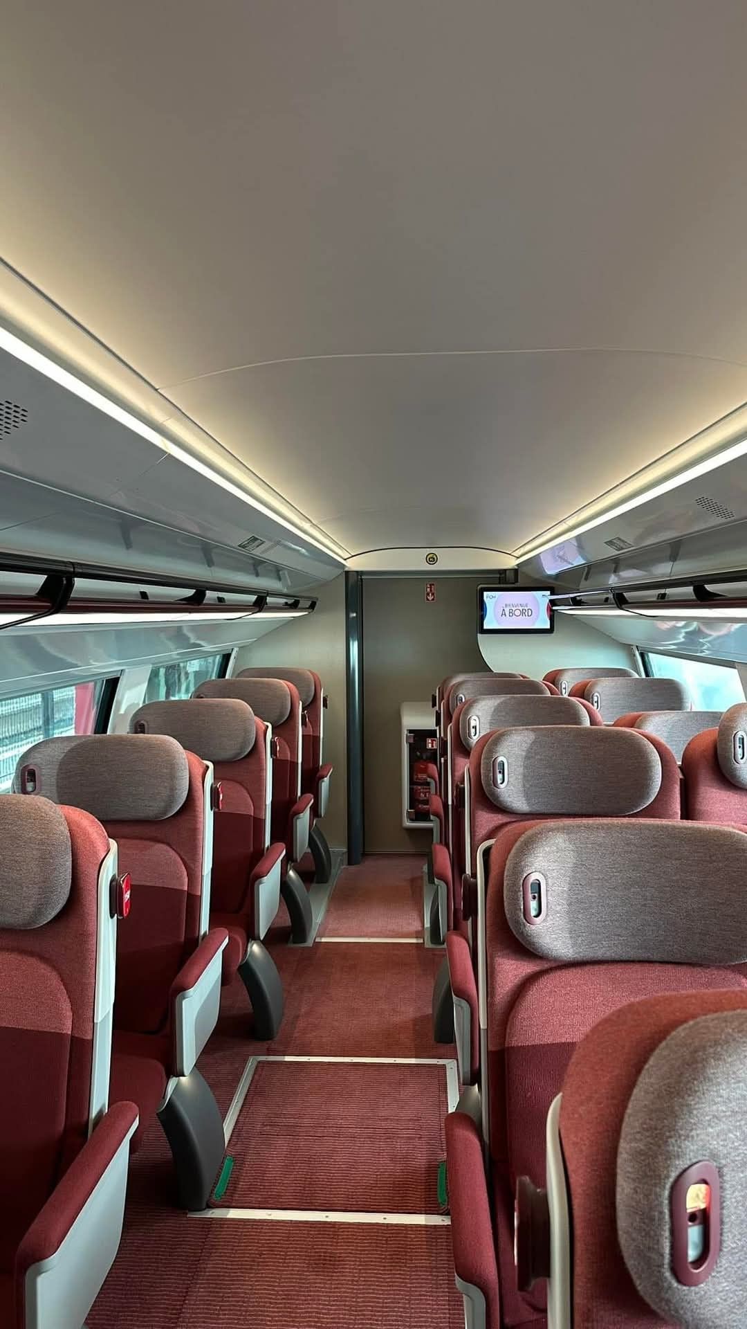 Traitement de banquette de train contre le feu