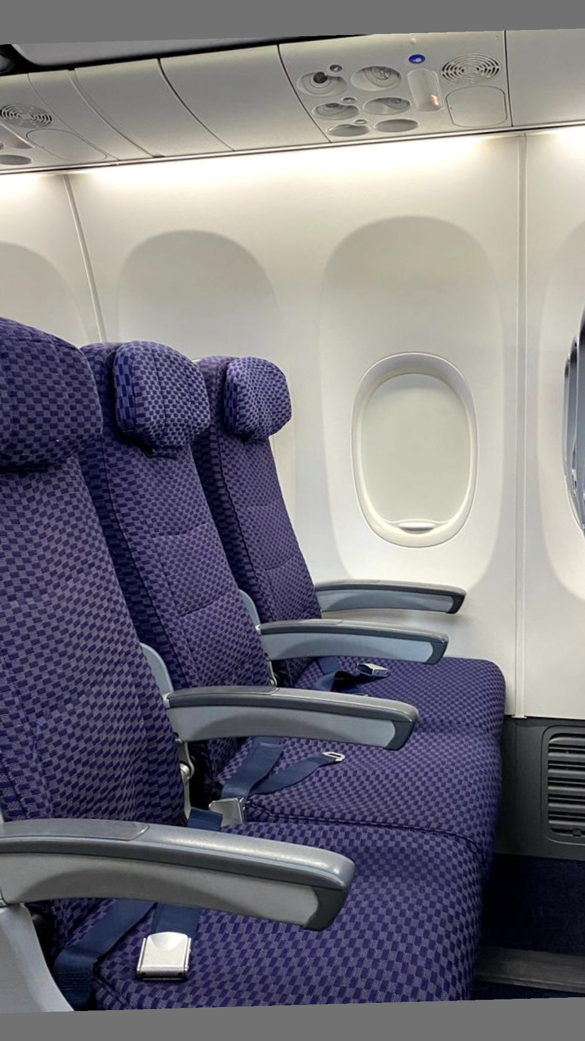 Traitement ignifuge des banquettes d'un avion